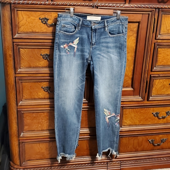 HIDDEN JEANS hummingbird embroidered jeans - Picture 8 of 9